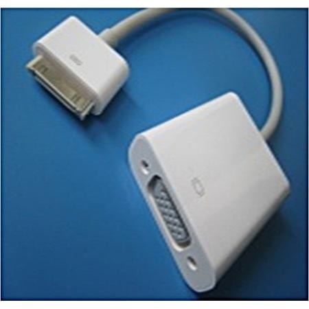 Cable Adaptador Conversor Vga Para iPhone iPod iPad 30 Pines