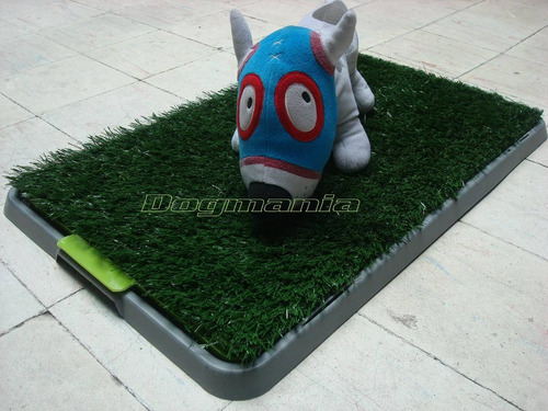 Tapete Entrenador Doggie Grass 68x43 Chico Pasto Sintetico