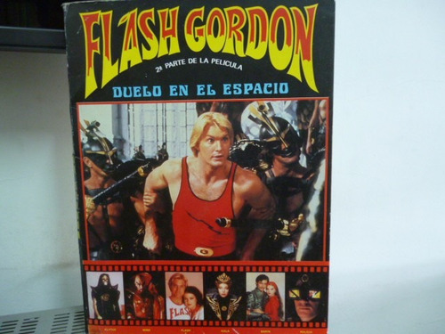 Flash Gordon 2° Parte Duelo En El Espacio Libro Troquelado