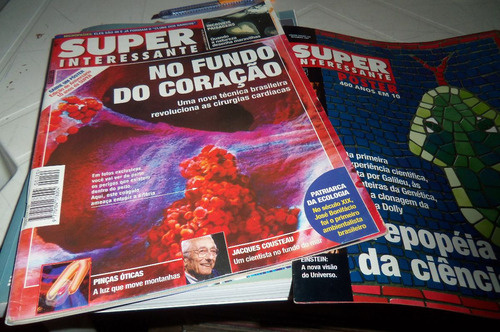 Revista Super  Int  No Fundo  Do Coração  Set  1997