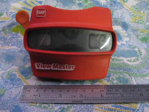 Mundo Vintage: Antiguo View Master Agfa Rojo