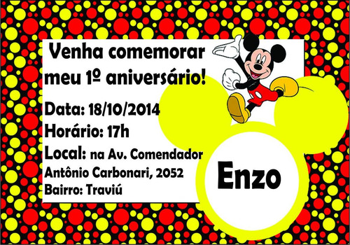 50 Convites Personalizados Com Envelopes Brancos + Etiquetas