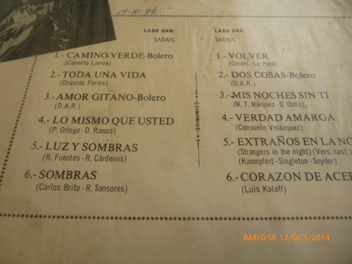 Vinilo Lp Jose Feliciano Luz Y Sombra (u180