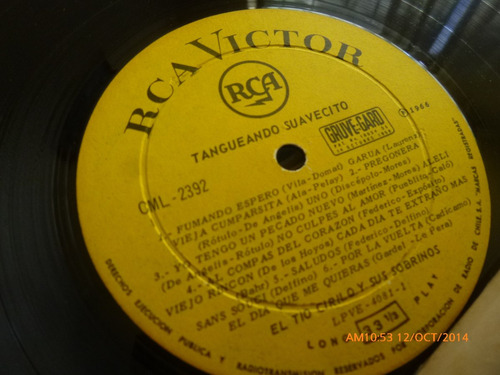 Vinilo Lp El Tio Cirilo Y Sus Sobrinos Tanguendo Suav(u291