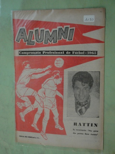 Revista Alumni 1050 Rattin De Boca Juniors