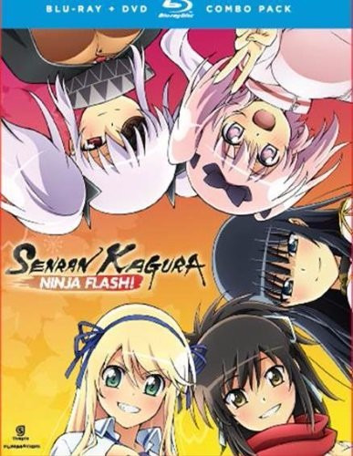 Senran Kagura Ninja Flash Serie Completa Anime Blu-ray + Dvd