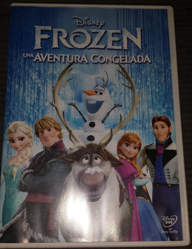 Dvd Frozen De Disney Con Elsa Y Anna 