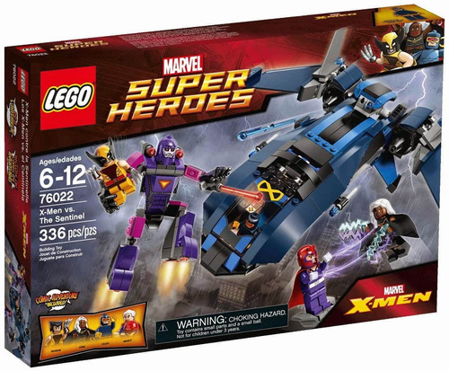 Todobloques Lego 76022 Marvel Hombres X Contra El Guardián