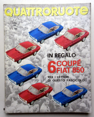 #32. Revista Quattoruote - N° 6 - Giugno 1965