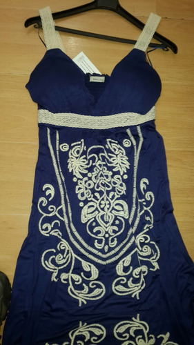 Vestido Largo De Modal. ..