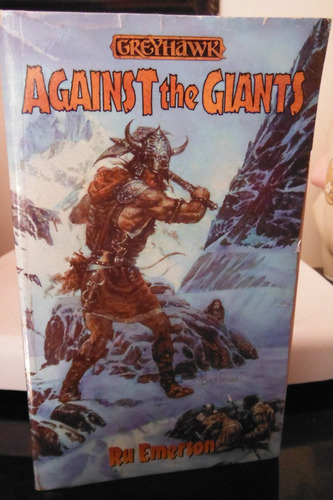 Libro Greyhawk Against The Giants Dungeons & Dragons Tsr