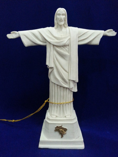 Imagem Cristo Redentor Em Resina Rio De Janeiro G