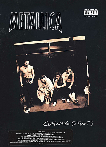 Metallica:cunning Stunts Jewel Case 2dvds Import Usa Nuevo