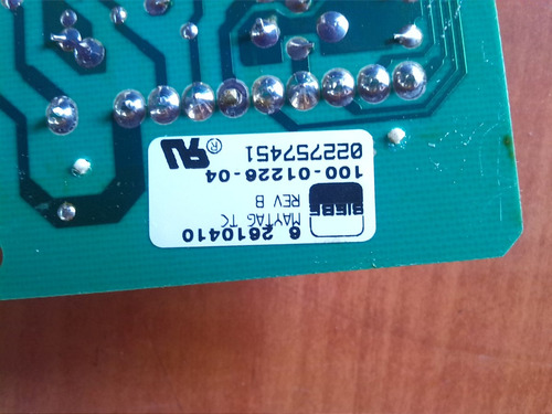 Imagen 2 de 4 de Tarjeta Maytag 6-2610410