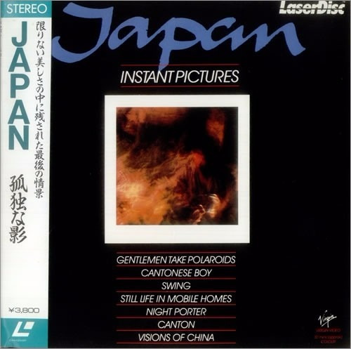 Laser Disc 8 Japan Instant Pictures Gentlemen Take Polaroids