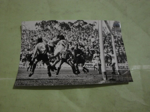 Estudiantes Lp Y Deportivo Moron Foto Original 1969