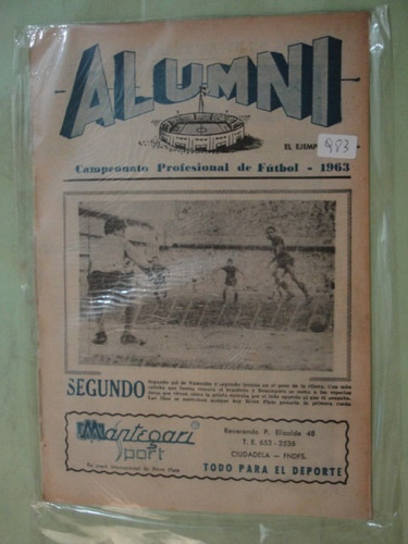 Revista Alumni 983 Gol De Boca Juniors Magdalena