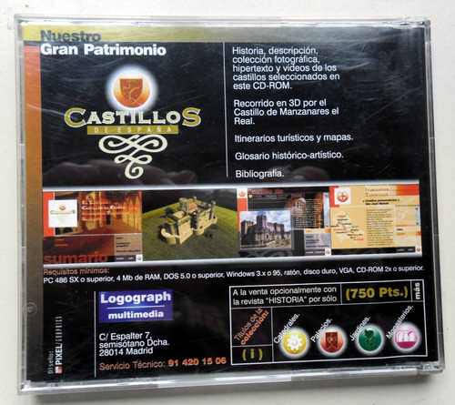 Cd Castillos De España - Recorrido Virtual