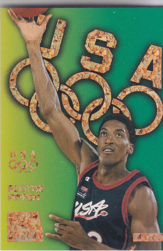 1996 Skybox Usa Bronze Scottie Pippen Bulls