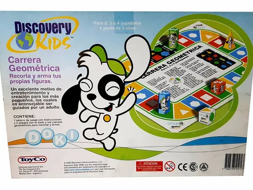 Doki Juego Carrera Geometrica Discovery Kids Toyco