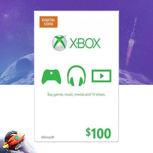 Cartão Microsoft Points Xbox Live Brasil De R$100 Digital