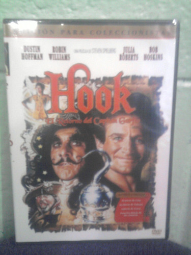Dvd Hook Capitan Garfio Walt Disney Robin Williams