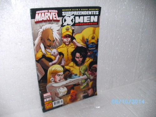 Hq Grandes Heróis Marvel # 6 Supreendentes X Men Xenogênese
