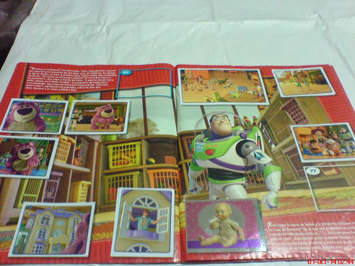 Toy Story 3 - Album De Figuritas Disney-pixar X Panini-unico