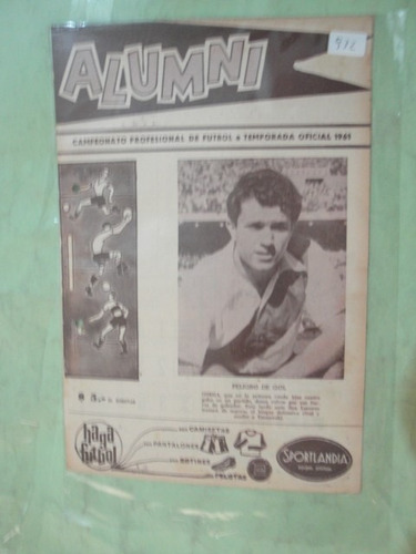 Revista Alumni 932 Onega De River Plate - Atlanta