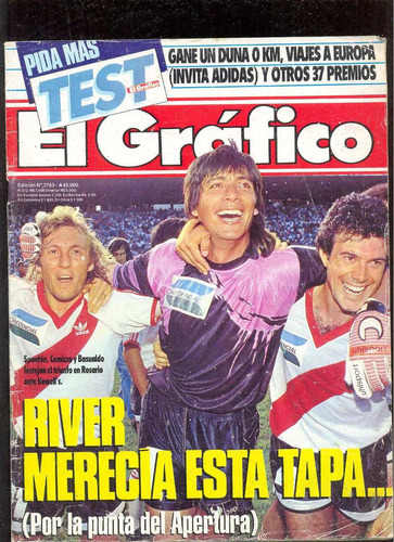 El Grafico-river Merecia Esta Tapa...-noviembre 1991.-