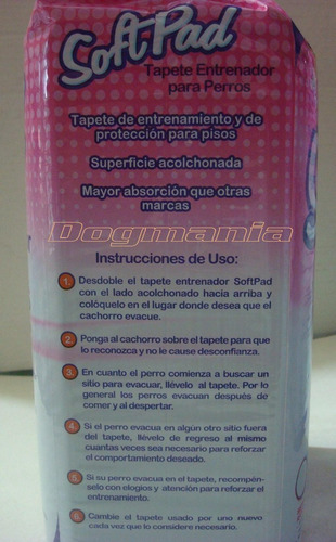 Tapete Entrenador 7pzs Para Baño Softpad Cachorro Fancy Pets