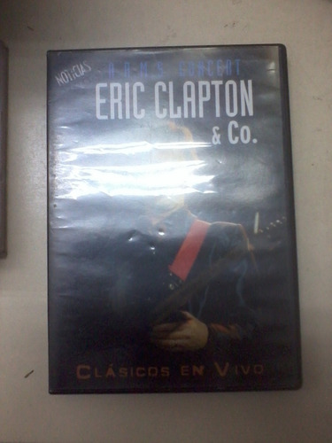 Dvd Eric Clapton &co Clasicos Vivo Extras Biografia La Plata
