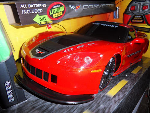 Carro A Control Remoto Inalambrico Grande Recargable Rc Lujo