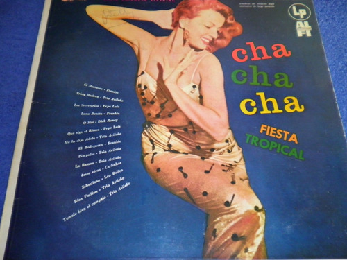 Imagen 1 de 3 de Fiesta Tropical Cha Cha Cha Disco Lp De Coleccion Manicero