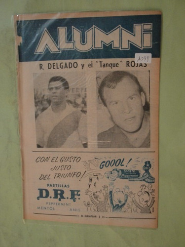 Revista Alumni 1039 Delgado River Plate Y Rojas Boca Juniors