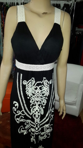 Vestido Largo De Modal. ..