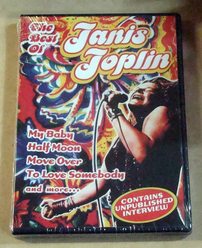 The Best Of Janis Joplin Dvd Nuevo Sellado  / Kktus