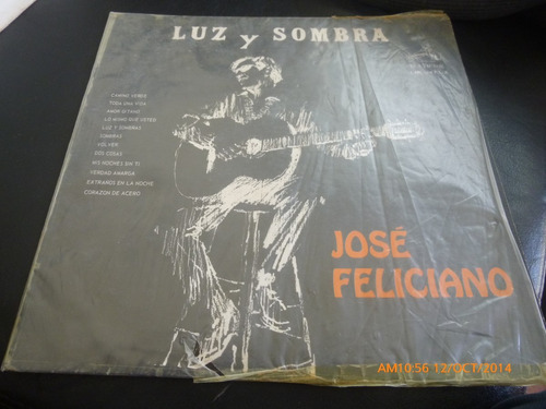 Vinilo Lp Jose Feliciano Luz Y Sombra (u180