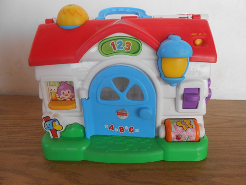 Casita Fisher Price Niños Juguetes Con Luces Y Sonidos #b593