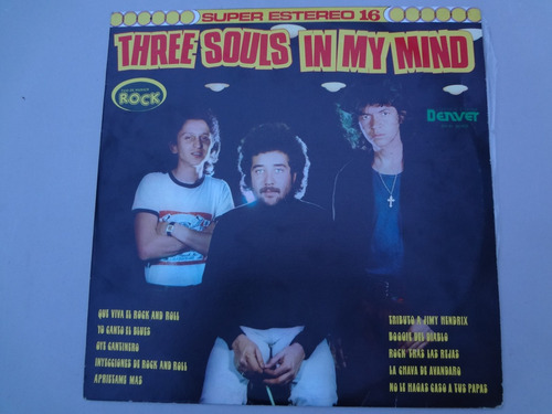 Vinilo De Three Souls In My Mind  Lp Acetato 12