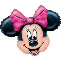 Globos Metalizados De Minnie Y Mickey 14 Pulgadas Nav12