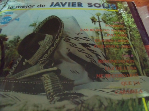 Lp La Voz Del Misterio, Lo Mejor De Javier Solis (Usado)