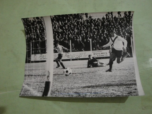 Estudiantes Lp Vs Velez Foto Original Año 1965