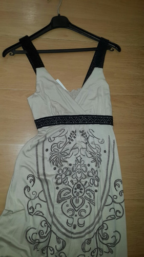 Vestido Largo De Modal. ..