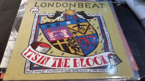 Londonbeat It's In The Blood Vinilo Maxi Trae Acusticos 1990