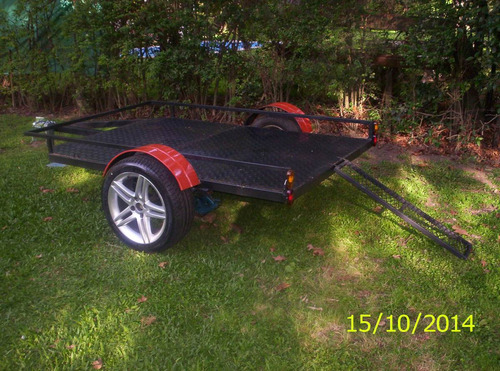 Trailer Para Cuatriciclo Cuatri Moto 1,24 X 2,25 Util