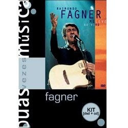 Dvd Fagner Duas Vezes Musica Cd + Dvd Lacrado Com Nota Fisca