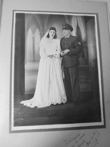 El Arcon Antigua Fotografia Blanco Negro Casamiento 1945 130