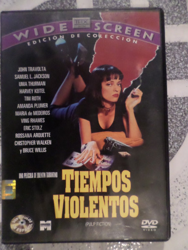 Tiempos Violentos - Pulp Fiction Dvd + Cd Soundtrack