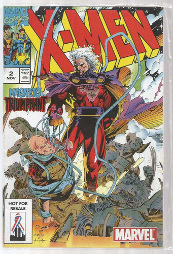 X-men Nº 02 - Fac-simile Oficial Da Editora Marvel - Em Inglês - Capa Mole - Bonellihq Cx258 R20